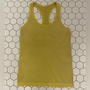 Lululemon Yellow Swiftly Tech Tank Top Size 6